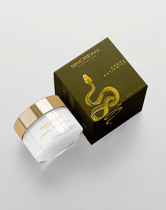 packaging sincream